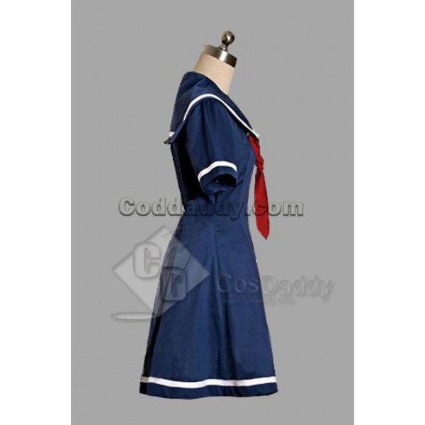 Deep Blue Classic Lolita Dress Cosplay Costume 