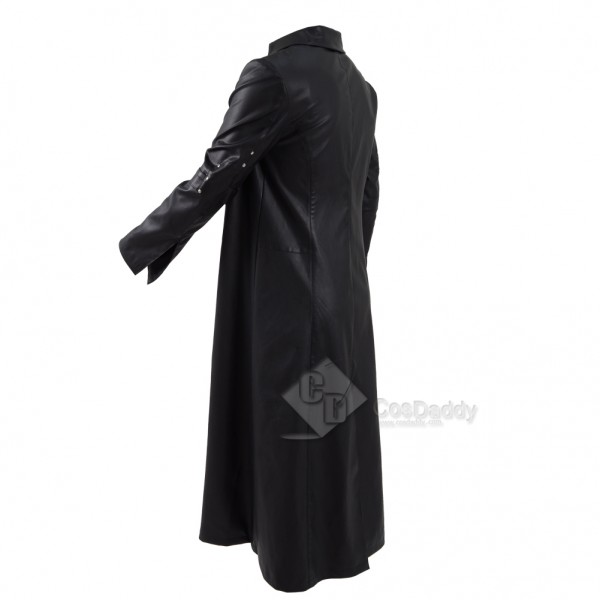 Cosdaddy The Dark Tower  Roland Deschain Black Long Trench Coat Cosplay Costume 