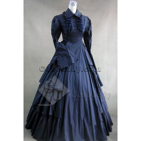 Victorian Gothic Lolita Cosplay Dress Ball Gown Cosplay Costume 