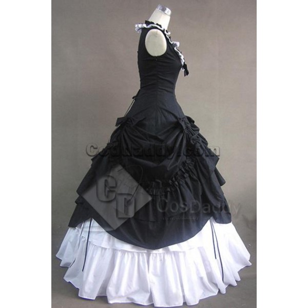 Southern Belle Lolita Ball Gown Wedding Dress Style B Cosplay Costume 