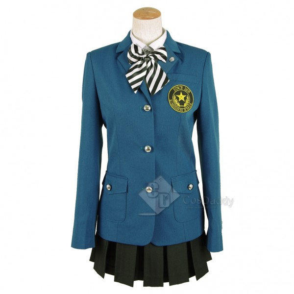 Persona 5 Sthe Animation -THE DAY BREAKERS Cosplay  Tougou Hifumi Costume 