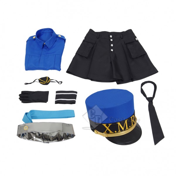 Persona 5 Sthe Animation -THE DAY BREAKERS Cosplay  Caroline (X.M.R.N) Costume 