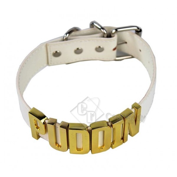 Harley Quinn Choker Suicide Squad Puddin Neck Collar Necklace with Arm Tattoo