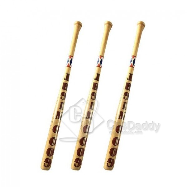 Suicide Squad Harley Quinn Solid Wood Baseball Bats
