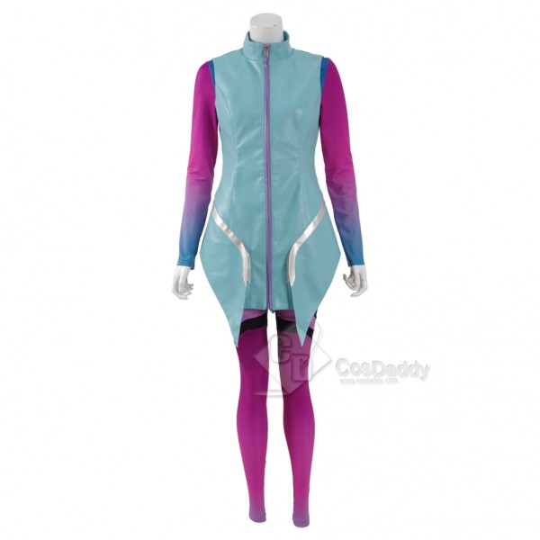 Cosdaddy Overwatch Sombra Uniform Cosplay Costume