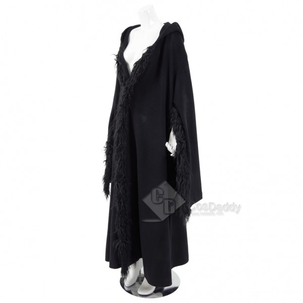 Wonder Woman Diana Princess Black Cloak Cosplay Costume