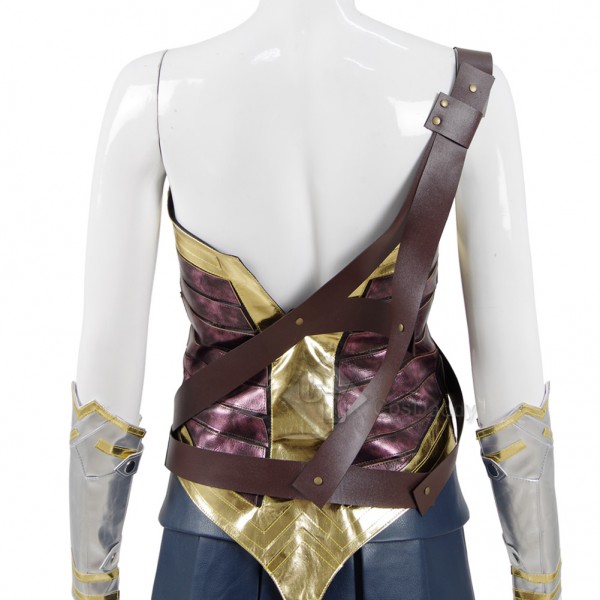 CosDaddy For Children Wonder Woman Diana Prince Battle Suit Cosplay Costume