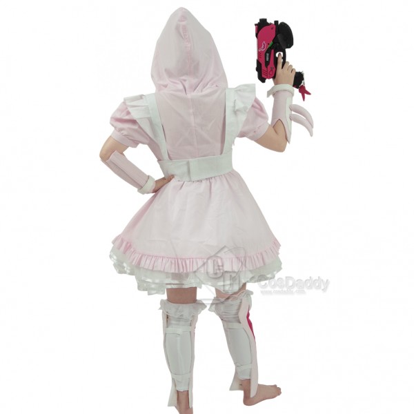 Cosdaddy Overwatch Reaper Gabriel Reyes Pink Knight Dress Cosplay Costume