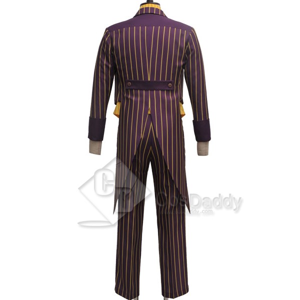 Batman Arkham Asylum Joker Suit Cosplay Costume 