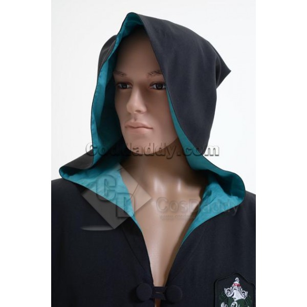 Harry Potter Slytherin of Hogwarts Robe Cosplay Costume 