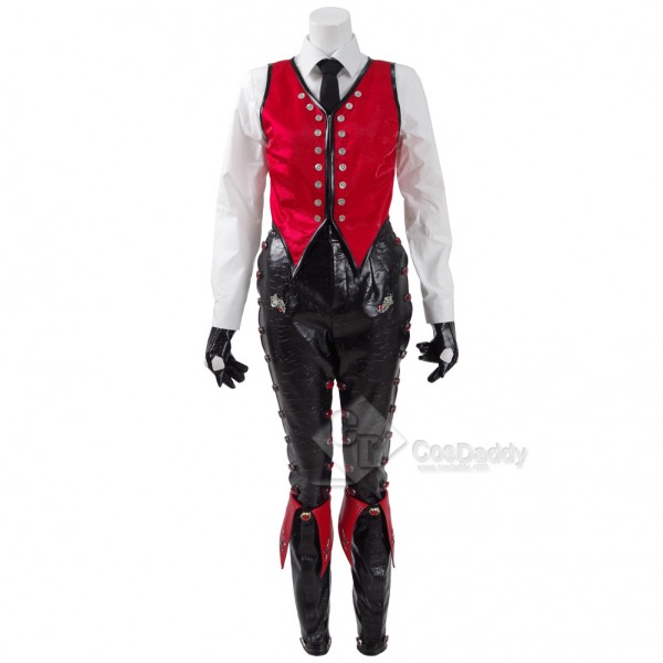 CosDaddy Overwatch  Widowmaker Cosplay Huntress Costume 2016 New Woman Suit Halloween Jacket Vest Shirt Pants Tie Uniforms Full Set 