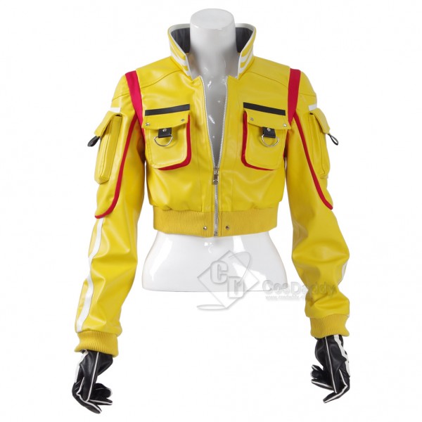 CosDaddy Final Fantasy XV Cindy Aurum Cosplay Jacket Holster Bag Gloves Shorts Halloween Costume