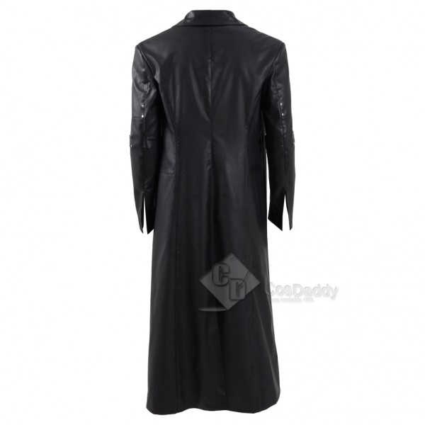 Cosdaddy The Dark Tower  Roland Deschain Black Long Trench Coat Cosplay Costume 