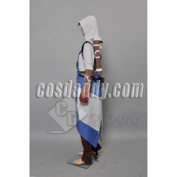 Assassin's Creed 3 Connor Kenway Full Outfit Cosplay Costume 