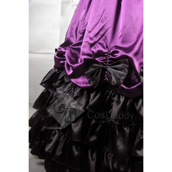 Civil War Southern Belle Ball Gown Dress Prom Cosplay Costume 