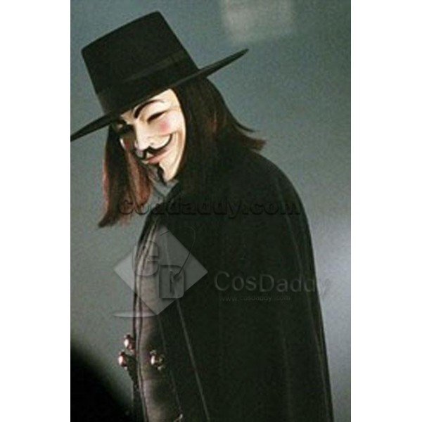 Normal Edition of V for Vendetta Mask Cosplay Prop