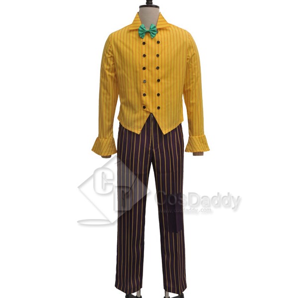 Batman Arkham Asylum Joker Suit Cosplay Costume 
