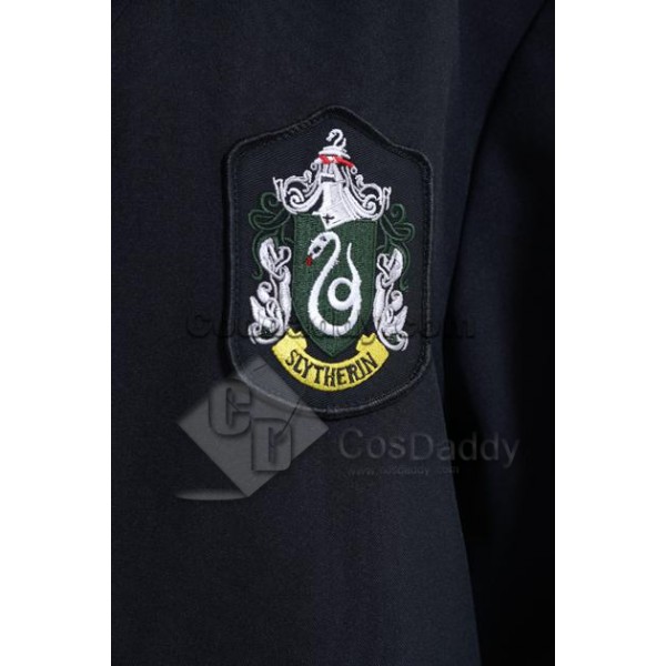 Harry Potter Slytherin of Hogwarts Robe Cosplay Costume 