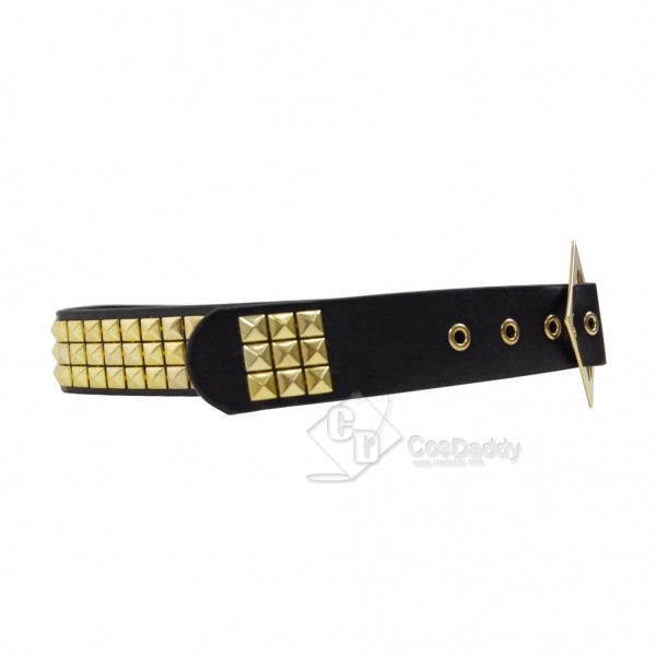 CosDaddy Harley Quinn Gold Pyramid Studs Belt Costume cosplay