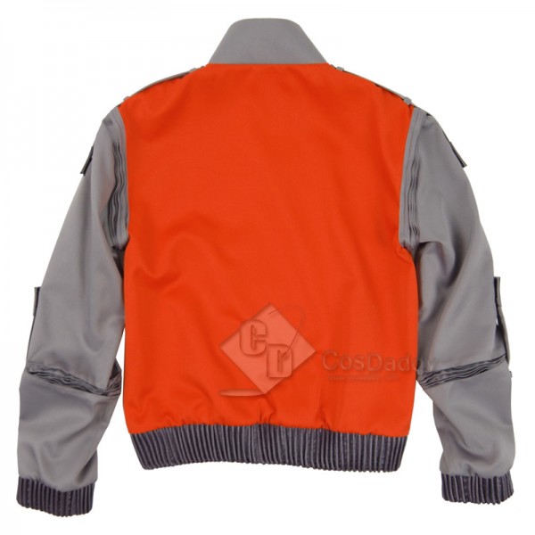 CosDaddy Back to the Future Cosplay Marty McFly Jacket 