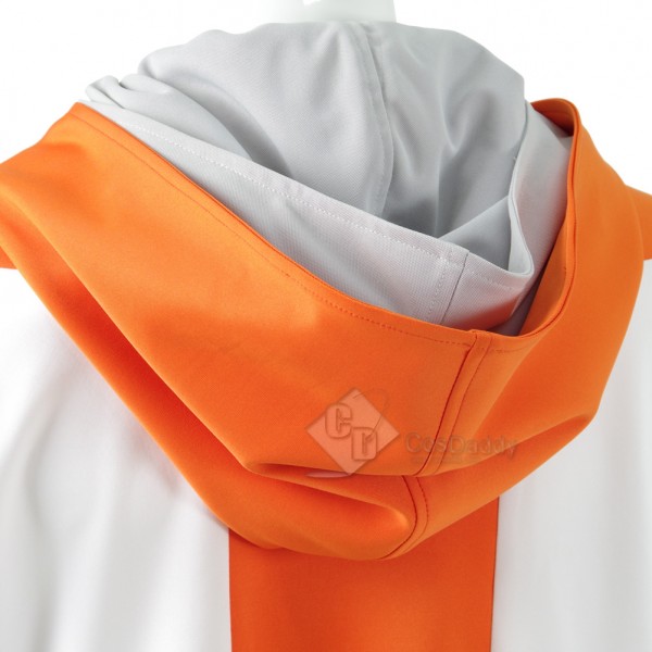 CosDaddy Pokemon Go Pocket Monster Trainer Costume Pokemon Go Team Suit Halloween Cosplay Men Orange Hoodie Pans Gloves