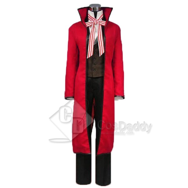 Black Bulter Grell Sutcliff Cosplay Costume