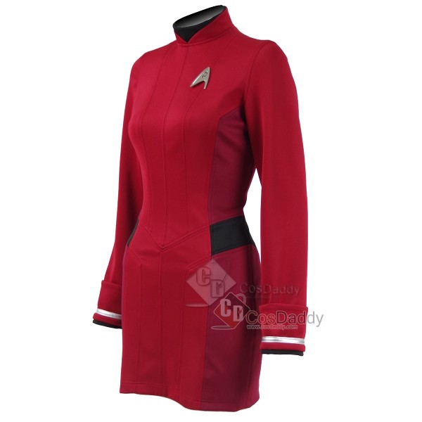 Star Trek Beyond Uhura Engineer Crewman  Red Dress Uniform