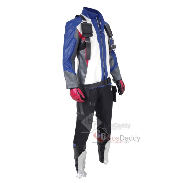Overwatch Soldier: 76 Cosplay Costume Full Set Outfit