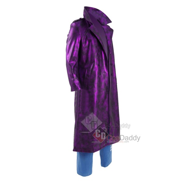 Suicide Squad Joker Purple  Cosplay Costume (Jacket,Pants)