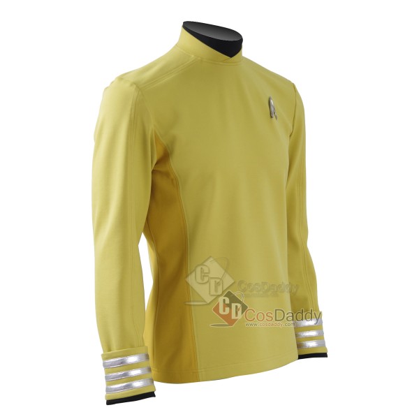 Star Trek Beyond Captain Kirk Sulu Yellow Shirt  Commander Uniforms