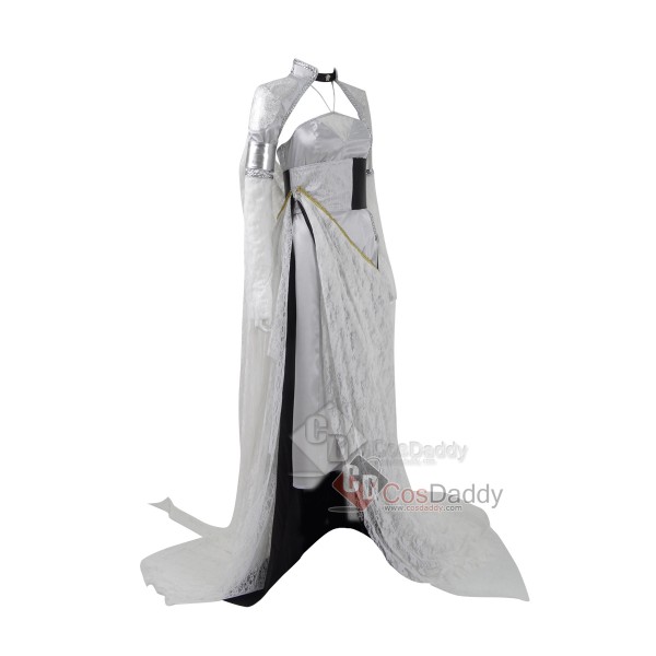 CosDaddy Final Fantasy XV Lunafreya Nox Fleuret Cosplay Costumes Halloween Dresses Top Cloak Full Set