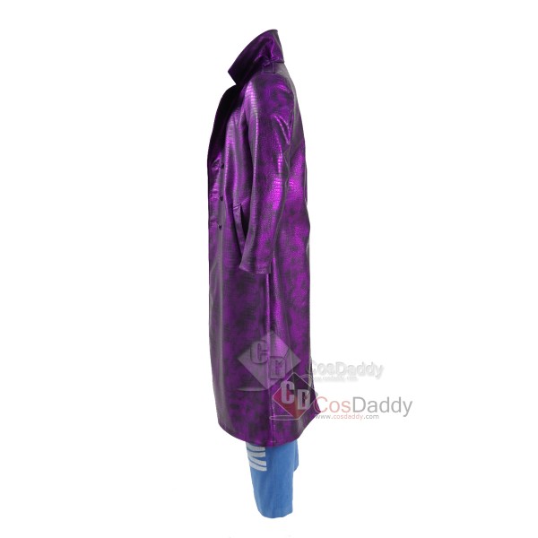 Suicide Squad Joker Purple  Cosplay Costume (Jacket,Pants)