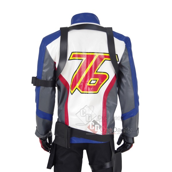 Overwatch Soldier: 76 Cosplay Costume Full Set Outfit