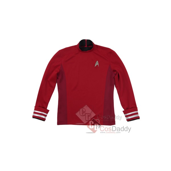 Star Trek Beyond Red Shirt Tops Jacket Scotty  Officer Uniforms