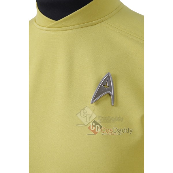 Star Trek Beyond Captain Kirk Sulu Yellow Shirt  Commander Uniforms