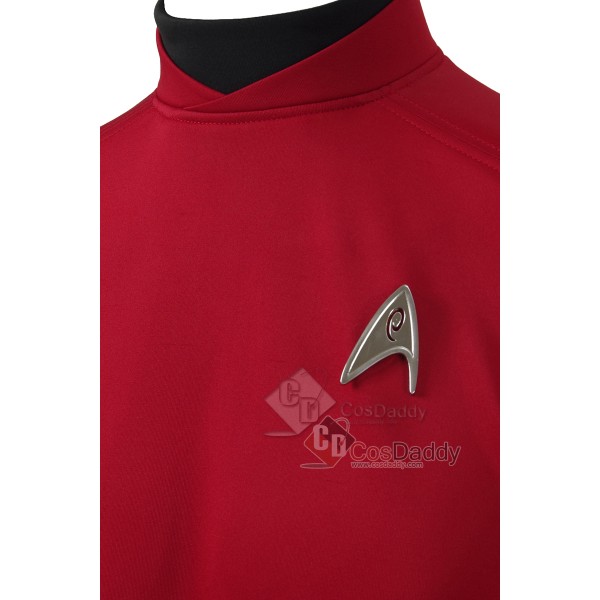 Star Trek Beyond Red Shirt Tops Jacket Scotty  Officer Uniforms