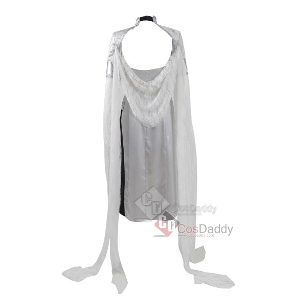 CosDaddy Final Fantasy XV Lunafreya Nox Fleuret Cosplay Costumes Halloween Dresses Top Cloak Full Set