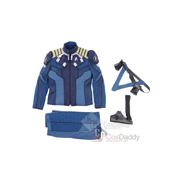 Star Trek Beyond Captain Kirk Commander Battle Suit Man Adult Halloween Cosplay Costume
