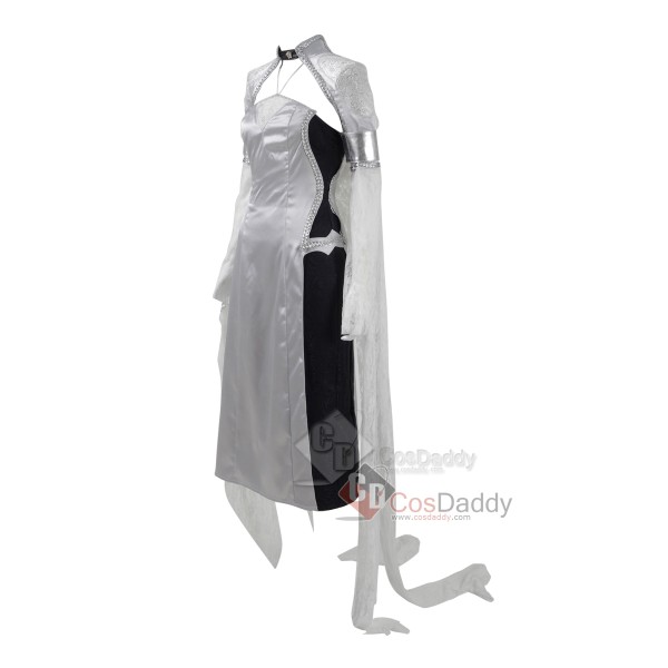 CosDaddy Final Fantasy XV Lunafreya Nox Fleuret Cosplay Costumes Halloween Dresses Top Cloak Full Set
