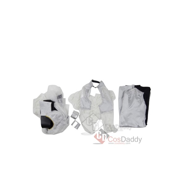 CosDaddy Final Fantasy XV Lunafreya Nox Fleuret Cosplay Costumes Halloween Dresses Top Cloak Full Set