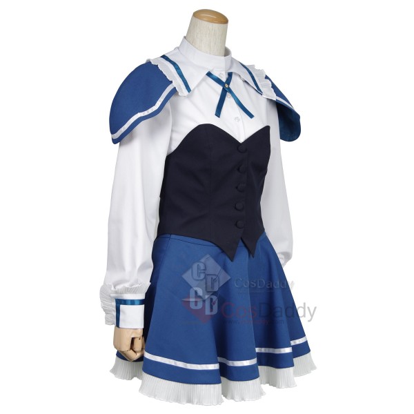 Absolute Duo Julie Sigtuna Blue Dress Uniform Cosplay Costume