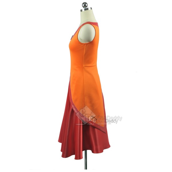 Adventure Time Flame Princess Dress Cosplay Costume