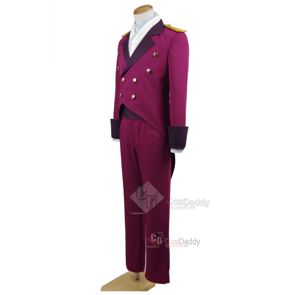Aldnoah Zero Saazbaum Cruhteo Cosplay Costume