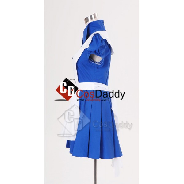 Alice In Wonderland Movie Blue Alice Dress Cosplay Costume