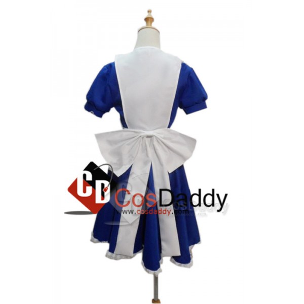 Alice Madness Returns Alice Maid Uniform Dress Cosplay Costume