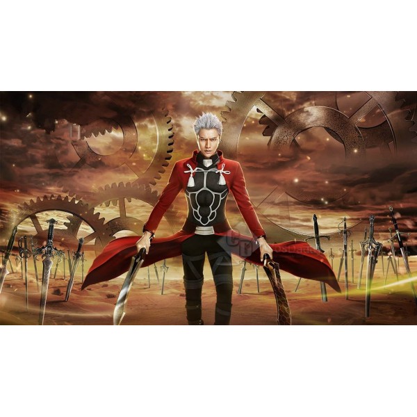 Cosdaddy Fate Stay Night UBW Archer Shirou Emiya Cosplay Costume