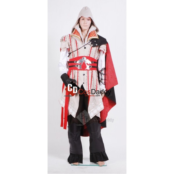 Assassin's Creed 2 II Ezio Outfit Cosplay Costume ...