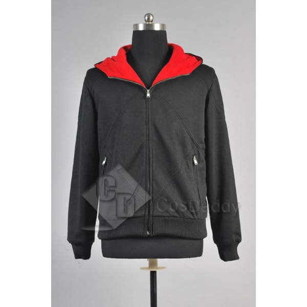 Assassin's Creed Desmond Miles Hoodie Cosplay Costume (Black) 