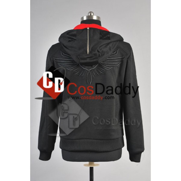 Assassin's Creed Desmond Miles Hoodie Cosplay Costume (Black) 