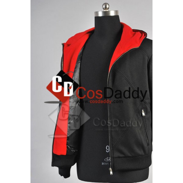 Assassin's Creed Desmond Miles Hoodie Cosplay Costume (Black) 